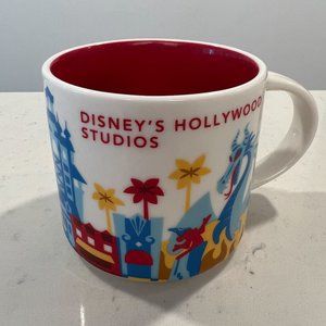 STARBUCKS 14oz DISNEY PARKS Hollywood Studios YOU ARE HERE Collection Mug